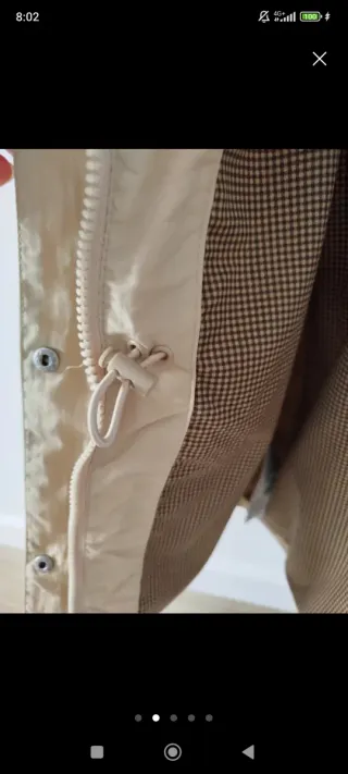 Parka impermeable niña Talla 10