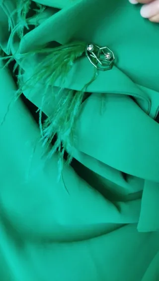 Abito da cerimonia verde