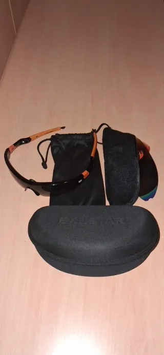 Gafas de ciclismo EXUSTAR casi sin usar...