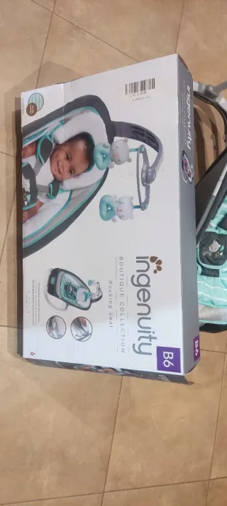 Hamaca bebé eléctrica Ingenuity