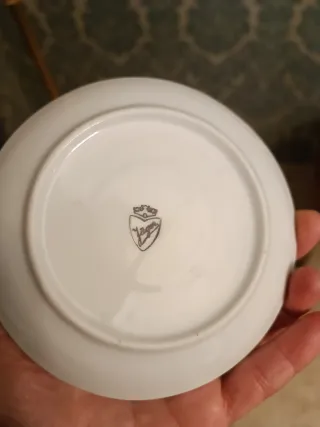Juego de café porcelana Jaguar.