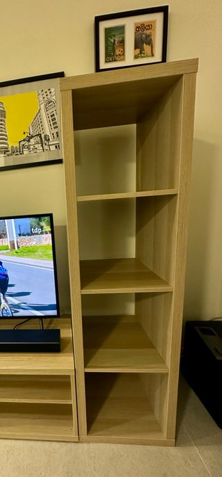 Mueble TV IKEA BESTA + KALLAX
