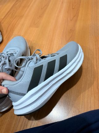 Zapatillas Adidas Running Gris Talla 40.5