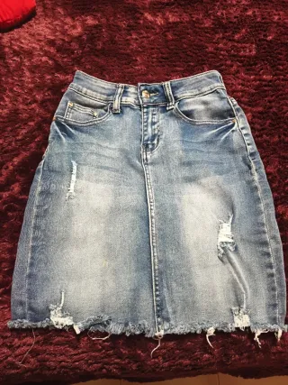 Falda vaquera