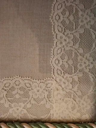 Vassoio decorativo artigianale legno vetro