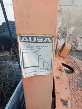 Toro elevador AUSA sin motor