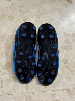 Botas Futbol Niño Azul