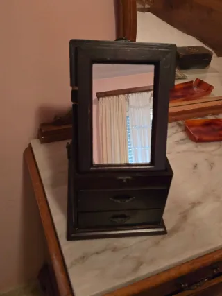 Cajita joyero con diseño oriental