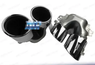 Cola de escape doble salida para mercedes benz AMG