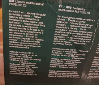 Lijadora Multifunción Parkside 200W