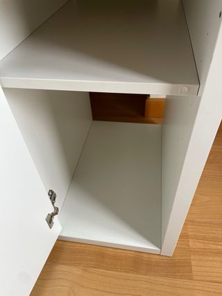 Escritorio Ikea MICKE Blanco y Negro