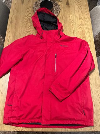 Chaqueta Columbia Roja Talla XXL