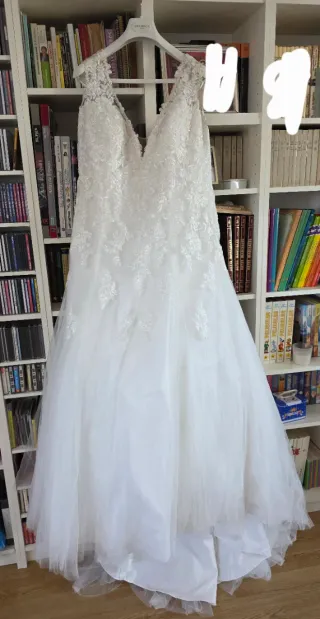 Vestido de Novia Blanco Talla 50