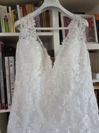 Vestido de Novia Blanco Talla 50