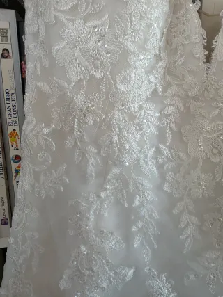 Vestido de Novia Blanco Talla 50