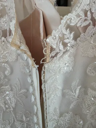 Vestido de Novia Blanco Talla 50