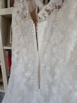 Vestido de Novia Blanco Talla 50