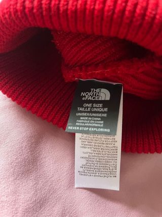 Gorro The North Face Rojo