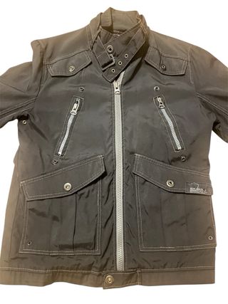 Chaqueta Pull&Bear Negra Hombre Talla M