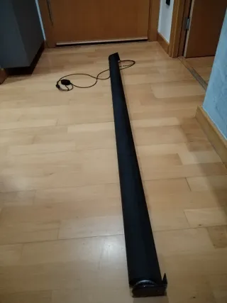 Cortinas de tela negras