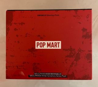 Peluche Pop Mart Skullpanda Winter Symphony