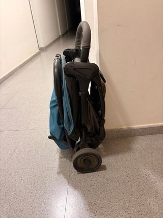 Cochecito plegable azul Regalo bolsa