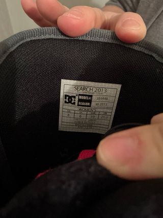 Botas DC Shoes Snowboard Negro/Rosa