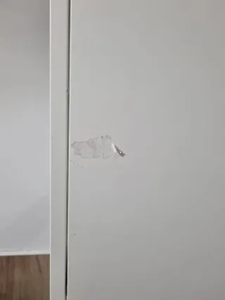 Vitrina IKEA Blanca y Cristal