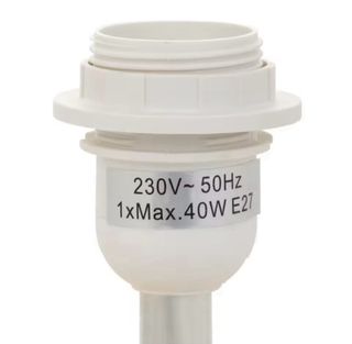 Lámpara de mesa cerámica NUEVA – estilo nórdico