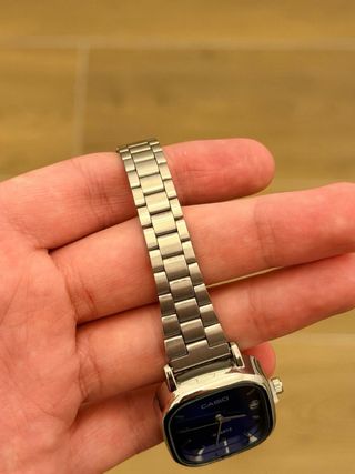 Orologio Casio Argento e Blu