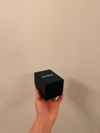 Orologio Casio Argento e Blu