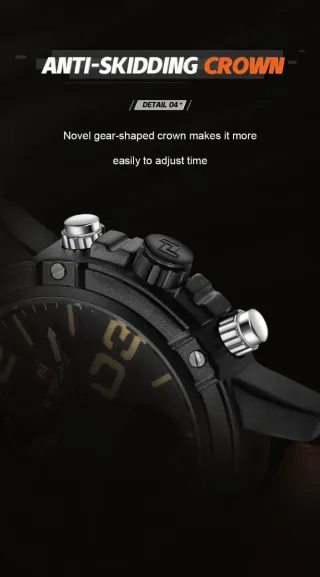 Reloj Naviforce Hombre Marrón/Plata