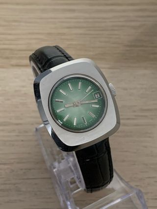 Orologio Automatico Vintage Verde Patic