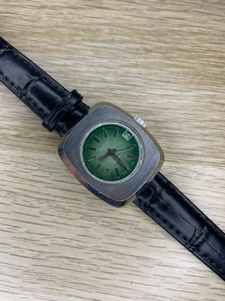 Orologio Automatico Vintage Verde Patic