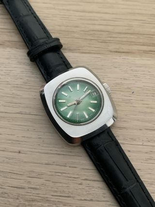 Orologio Automatico Vintage Verde Patic