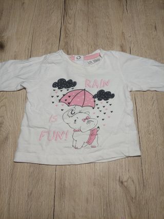 Set 5 maglie bimba manica lunga 68