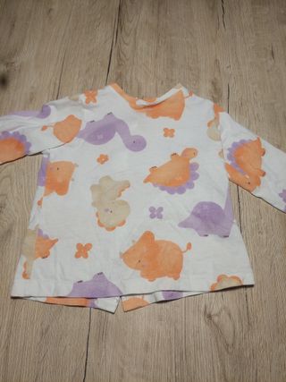 Set 5 maglie bimba manica lunga 68