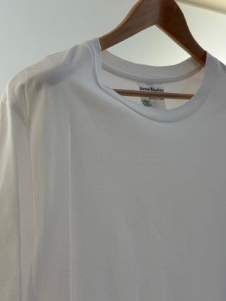 Acne Studios Extorr Camiseta Blanca