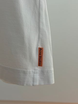 Acne Studios Extorr Camiseta Blanca