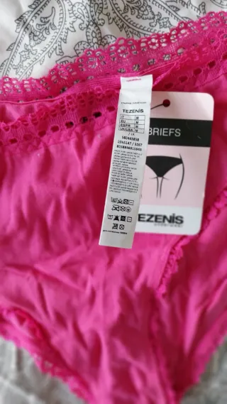 Conjunto sujetador push-up 90B y braguita M Tezeni