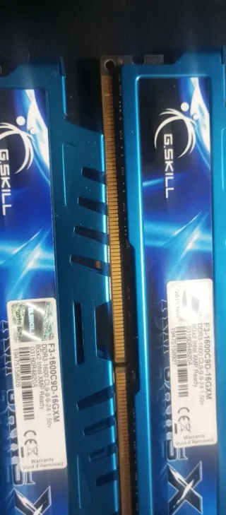 G.Skill DDR3 16GB (2x8GB) 1600MHz