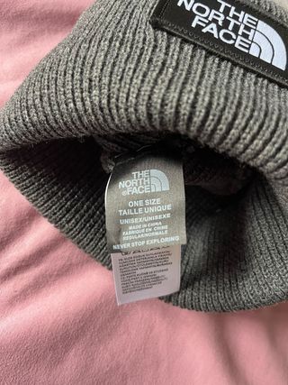 Gorro The North Face Gris Oscuro