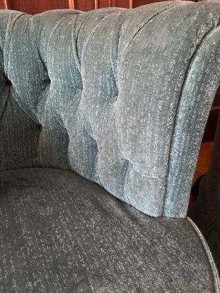 2 Sillones estilo clásico azul