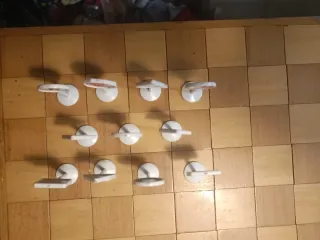 Set 11 Cartelli Stradali Giocattolo H 6 cm