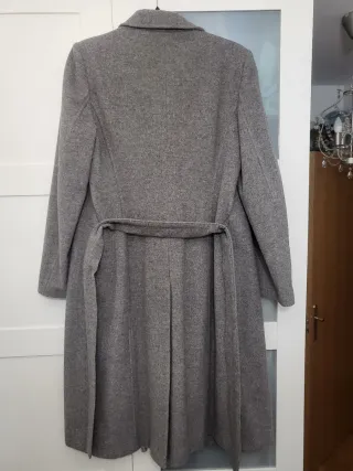 Abrigo lana virgen y cachemira
