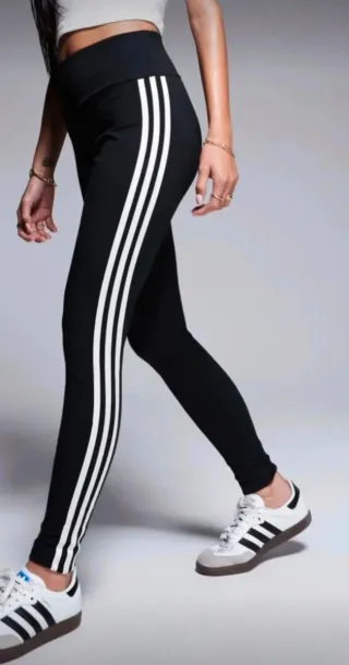 Leggings Adidas 3 bandas negros Talla M