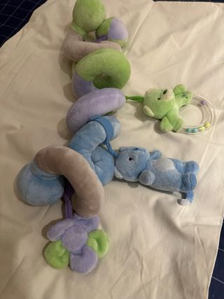 Espiral para coche y colgante con texturas