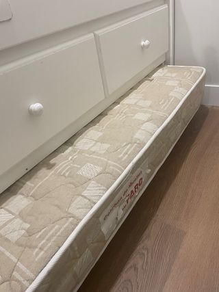 Cama alta con cajones y cama nido