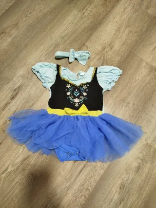 Body disfraz Ana Frozen 6-9 meses