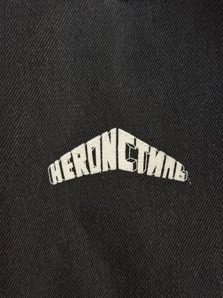 Heron Preston SS20 Chaqueta Vaquera Negra